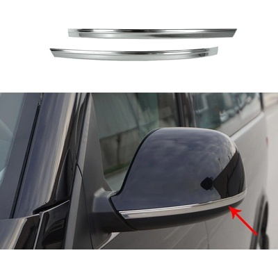 Nerez linky 2 ks leštené do zrkadiel VW VW T5 2010-2015,T6, Amarock