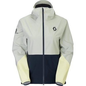 Scott Дамско водоустойчиво яке Scott Women's Jacket Explorair Light Dryo 2.5L Waterproof jacket - Spray Grey / Dark Blue - размер XL (102-4456-0715)