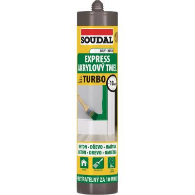 Soudal Express Akrylový tmel 300 ml biela