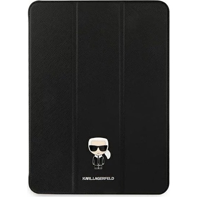 Karl Lagerfeld KLFC11OKMK iPad 11 2021 Book Cover Saffiano Karl Iconic KLFC11OKMK black