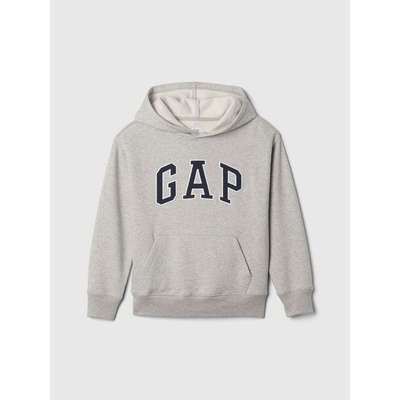 GAP 609296-00 dětská mikina s logem šedá