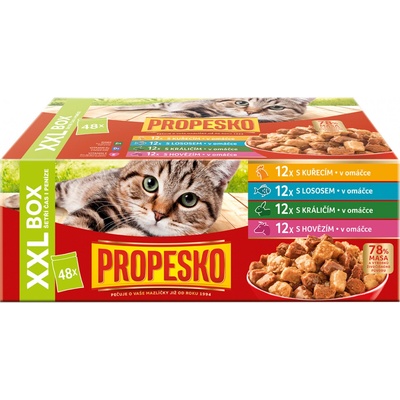 Propesko pro kočky 48 x 100 g