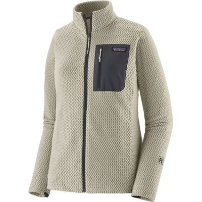 Patagonia Дамско поларено яке Patagonia Women's R1 Air Jacket Fleece jacket - Wool White (105-6526-0414)
