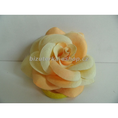 Bizuterka-eshop.cz květ žluto oranžový BZ-04885