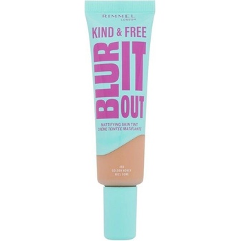 Rimmel London Kind & Free Blur It Out Mattifying Skin Tint 350 Golden Honey 30 ml