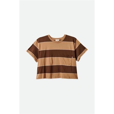 BRIXTON triko Carefree Pocket Tee Mojave