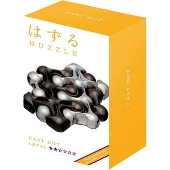 Hanayama Метален логически пъзел Hanayama - Cast Puzzle Dot Huzzle (515016)