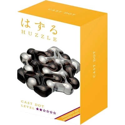 Hanayama Метален логически пъзел Hanayama - Cast Puzzle Dot Huzzle (515016)