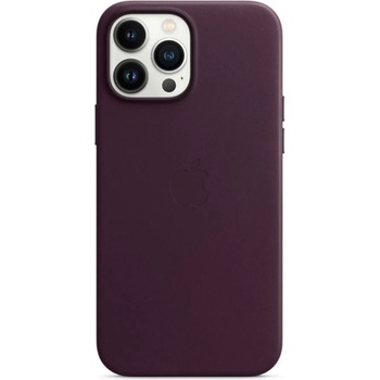 Image 1 of Apple Гръб Apple Leather Case with MagSafe за iPhone 13 Pro Max - Тъмно лилав, MM1M3ZM/A