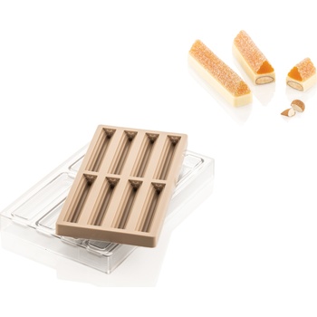 Silikomart Форма за шоколадови бонбони Kit Bar Tronco (52.916.86.0065)