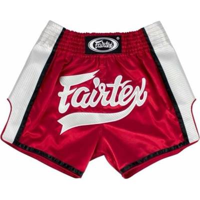 Fairtex trenky na Thajský box BS1704 červená/bílá