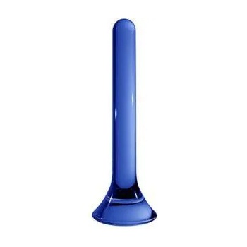 Chrystalino Tower glass dildo, Blue, 43329