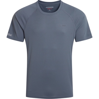 Craghoppers Мъжка тениска Craghoppers Nosilife Solarshield+ S/S T-Shirt - Dark Pewter - размер XXL (216-8570-0215)