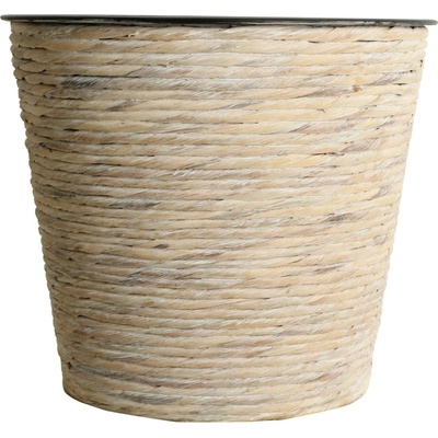 A.H.G. Obal na kvetináč ø 30 cm 26 cm plast biely 1-15910070-B-WWE