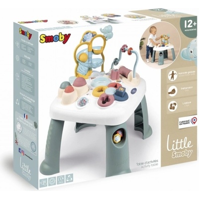 Smoby Multifunkční didaktický hrací stolek Little Smoby 12m+ – Zboží Mobilmania