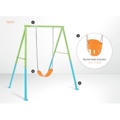 Intex Houpačka sestava Two-in-one swing set 1,5-10 let