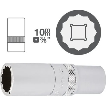Image 1 of Draper tools; jbm 12-стенни дълги вложки 3/8" от 4.80лв