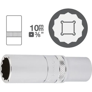 Draper tools; jbm 12-стенни дълги вложки 3/8" от 4.80лв