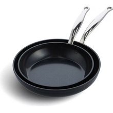 GreenPan BARCELONA PRO 2 dílná sada pánví 24 + 28 cm, černá CC005336-001