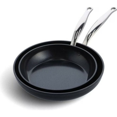 GreenPan BARCELONA PRO 2 dílná sada pánví 24 + 28 cm, černá CC005336-001