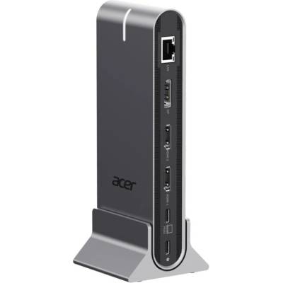 Докинг станция Acer Type-C Universal 15in1, 2x HDMI 4K@60Hz, 1x DisplayPort 8K@30Hz, 5x USB-A, 1x USB-C 100W, RJ45, SD/MicroSD, Audio 3.5mm - HP. DSCAB. 022 (HP.DSCAB.022)
