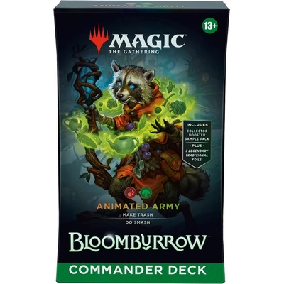 Magic the Gathering Magic The Gathering: Bloomburrow Commander Deck - Animated Army