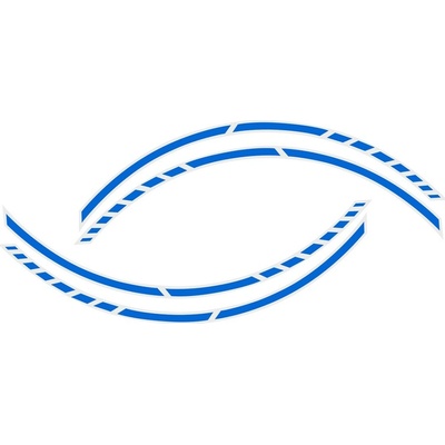 Foliatec samolepiaca páska na obvod kolesa Racing, GT modrá