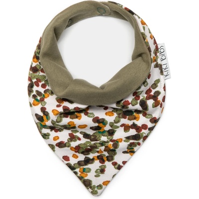 Kiki Bibs Бебешка бандана Kiki Bibs - Olives Green (280)