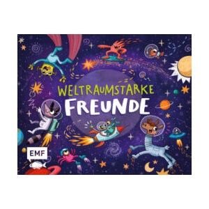 Weltraumstarke Freunde - Das Freundebuch | Inka Vigh (ISBN: 9783745923360)