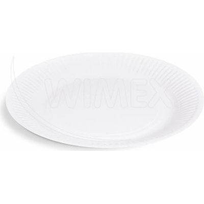 Wimex Papierový tanier FSC Mix biely O23cm