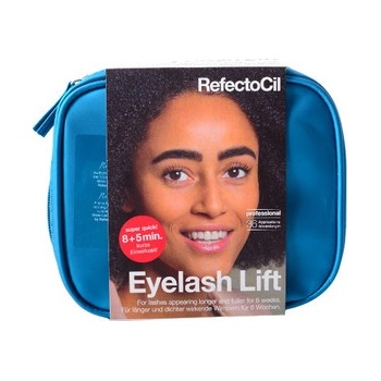RefectoCil Eyelash Lift silikonové polštářky pod oči 6 ks + lepidlo 4 ml + Lashperm 2 x 3,5 ml + Neutralizator 2 x 3,5 ml + Rosewood tyčinka 1 ks + kosmetický štětec 2 ks + miska 2 ks darčeková sada