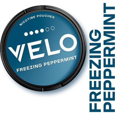 Velo mini Freezing Peppermint 10 mg/sáček 20 sáčků – Hledejceny.cz