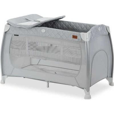 Hauck Бебешка кошара Hauck Play N Relax 60/120 Center Quilted Grey 2 нива (RT600115)