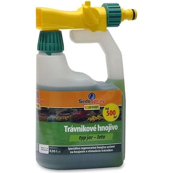 SEDOSPRAY TRÁVNIK JAR-LETO s aplikátorom 950 ml náhrada