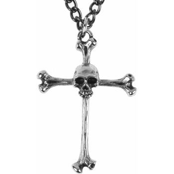 Image 1 of FALON Яка Череп/Кръст - psy1028