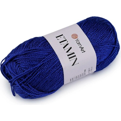 Pletací příze Etamin 30 g Varianta: 9 (429) modrá královská, Balení: 1 ks 61630/160035/286097