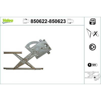 Zvedací zařízení oken VALEO 850623