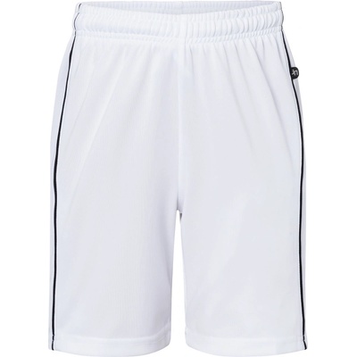 James & Nicholson kraťasy Basic JN 387K Bílá/černá