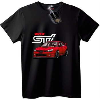 NOONEBRAND Тениска WRX STI - 2XL, Black