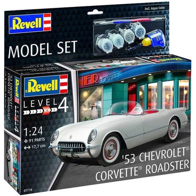 Revell Stavebnica Chevrolet Corvette 1953 Roadster sada 1:24