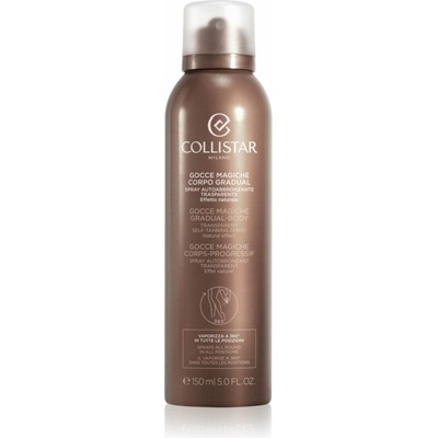 Collistar Gocce Magiche Gradual Body transparentný sprej na opaľovanie 150 ml
