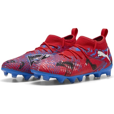 PUMA Юношески футболни бутонки Puma Future 8 Match Artificial Ground Football Boots Juniors - Red/Blue