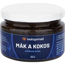 Nutspread kokosovo makové Máslo 250 g