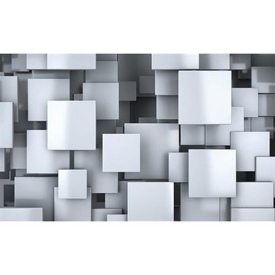 IMPOL TRADE 2810 vliesová Fototapeta 3D čtverce rozměr 368 cm x 254 cm