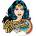 Zuty Рисуване по номера Wonder Woman Rainbow (M10-040-050-501189)