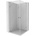 Mexen Lunar L Duo душ кабина 100 x 100 см, прозрачна, хром - 834L-100L-100P-01-00 (834L-100L-100P-01-00)