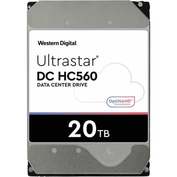 Image 1 of Western Digital Ultrastar DC HC560 3.5 20TB 7200rpm 512MB SAS (WUH722020BL5204/0F38652)