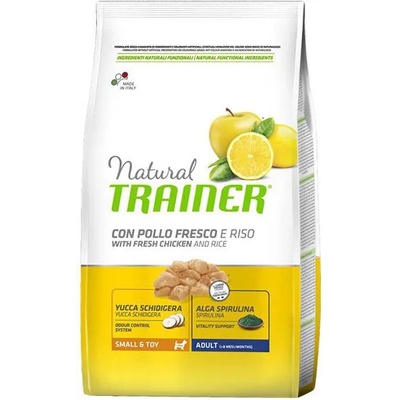 Natural Trainer Natural Small and Toy Adult, пиле и ориз 7кг