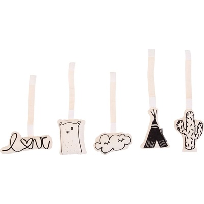 Childhome Висящи играчки за арка ChildHome - 5 броя (GYMTOYS)