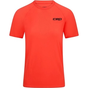 CEP Дамска тениска CEP Women's Run Ultralight Shirt Short Sleeve 3.0 Running shirt - Neon Coral (916-3538-0213)